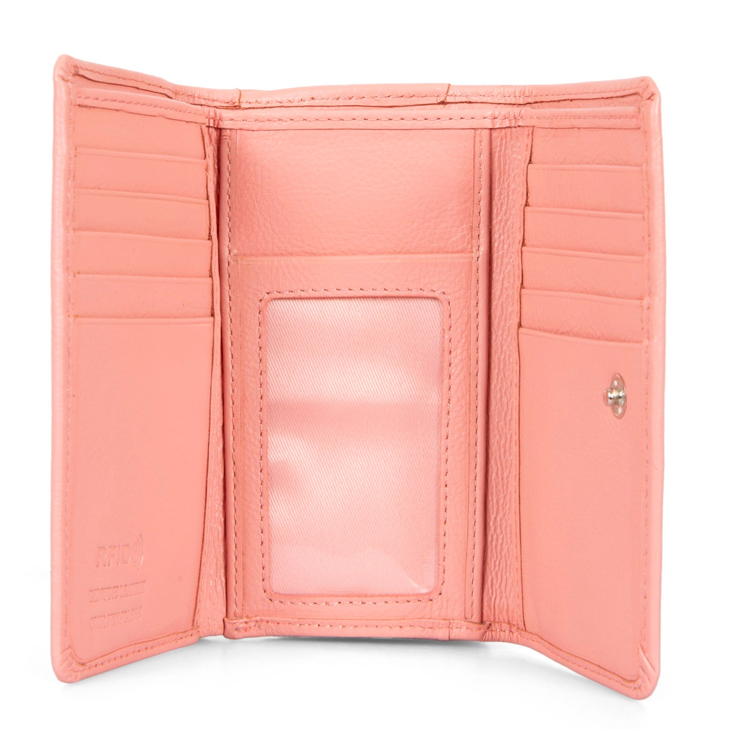 Kara RFID Flap Leather Wallet - Bentley