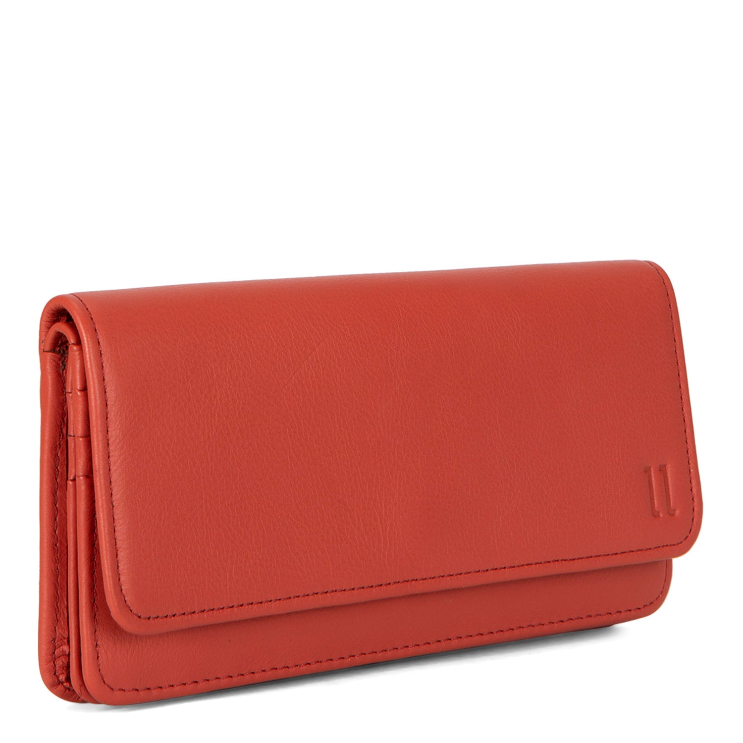 Kelly RFID Leather Large Flap Wallet - Bentley