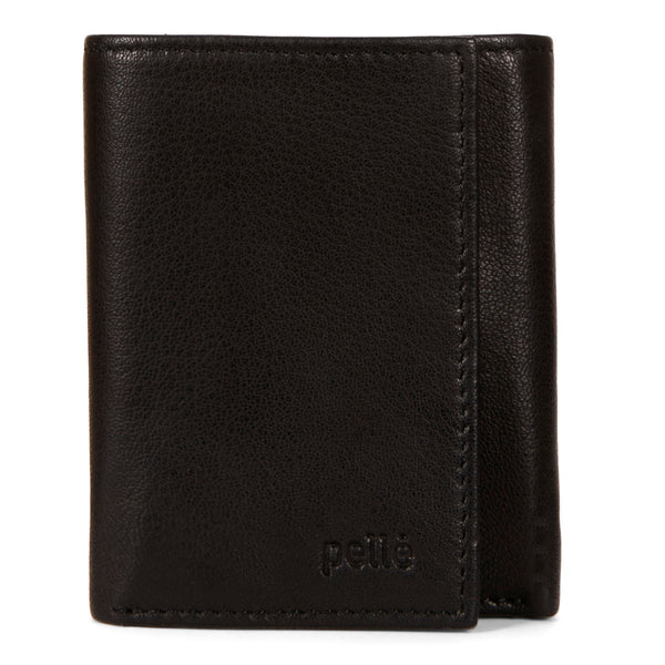 Leather Trifold RFID Wallet - Bentley