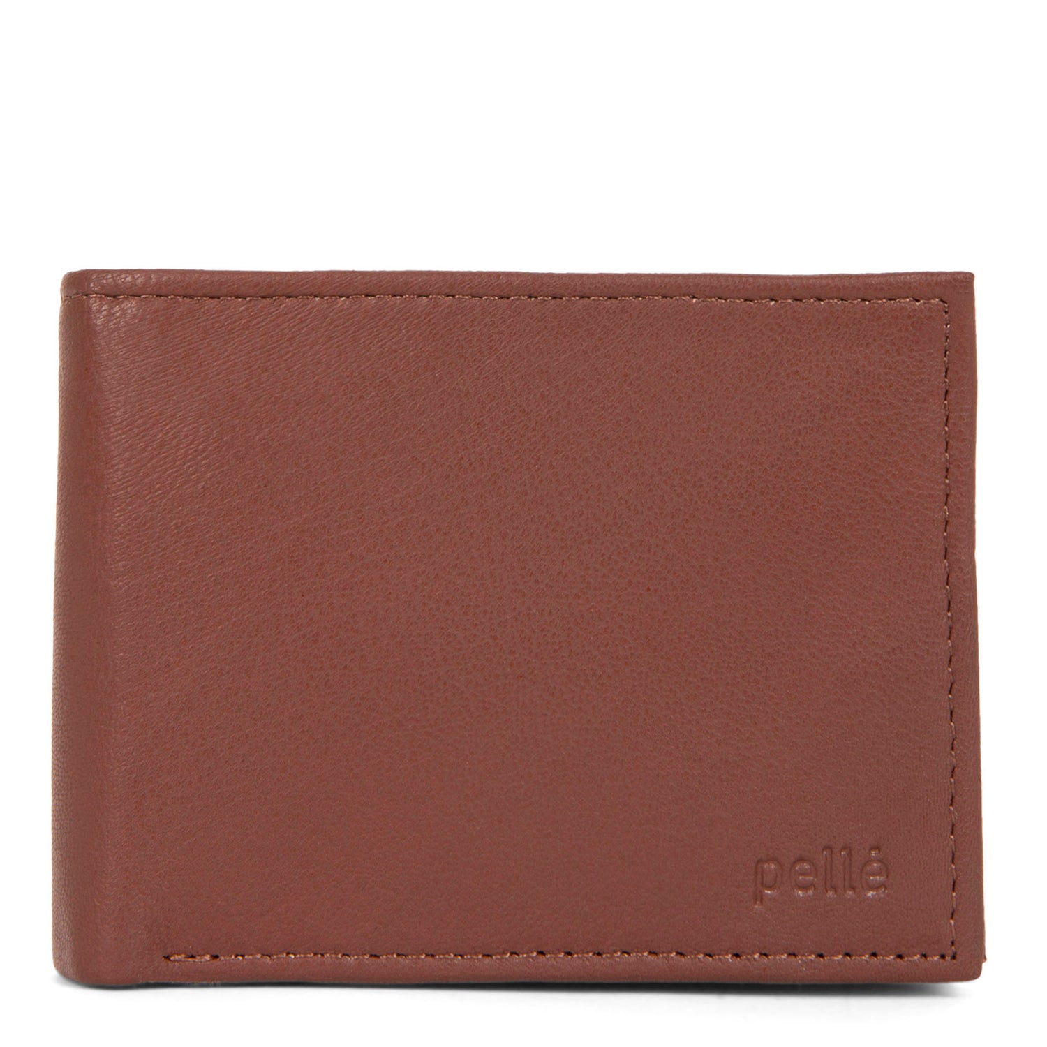 Leather Double Center Wing RFID Wallet - Bentley