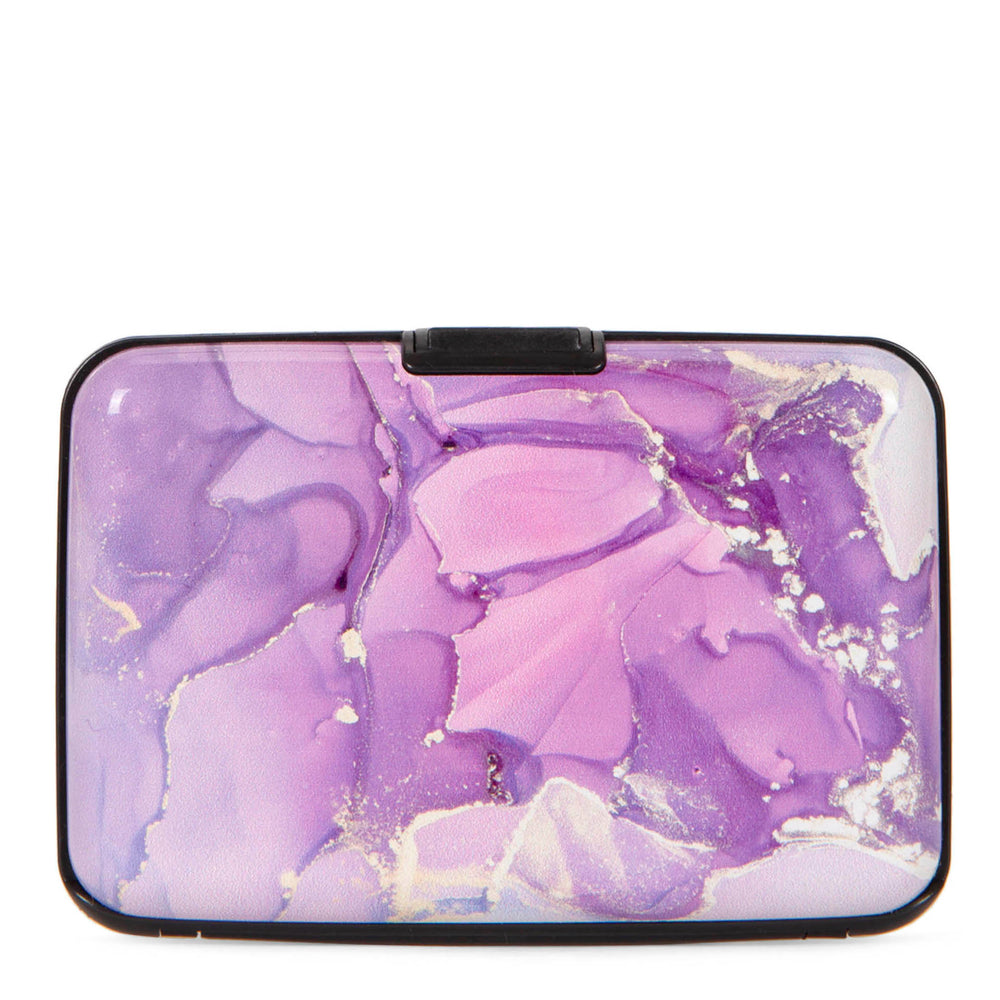 Aluminum Card Holder Purple Cloud - Bentley