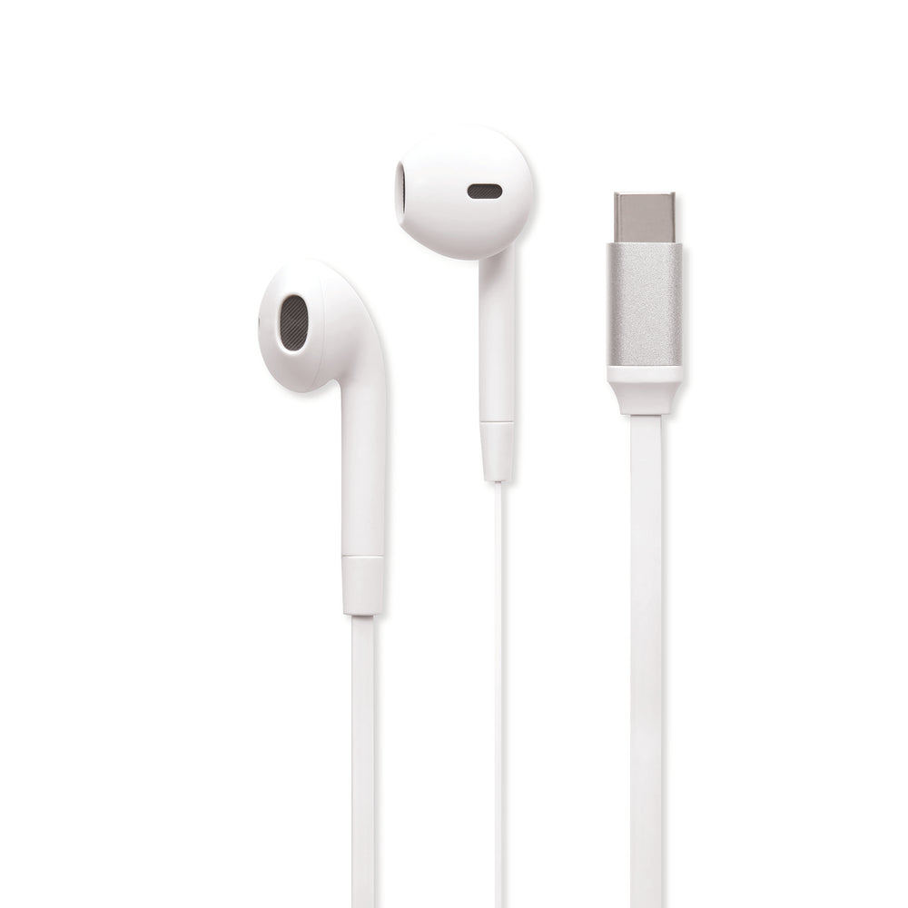 Classic Fit Earbuds with USB-C Connector - Bentley